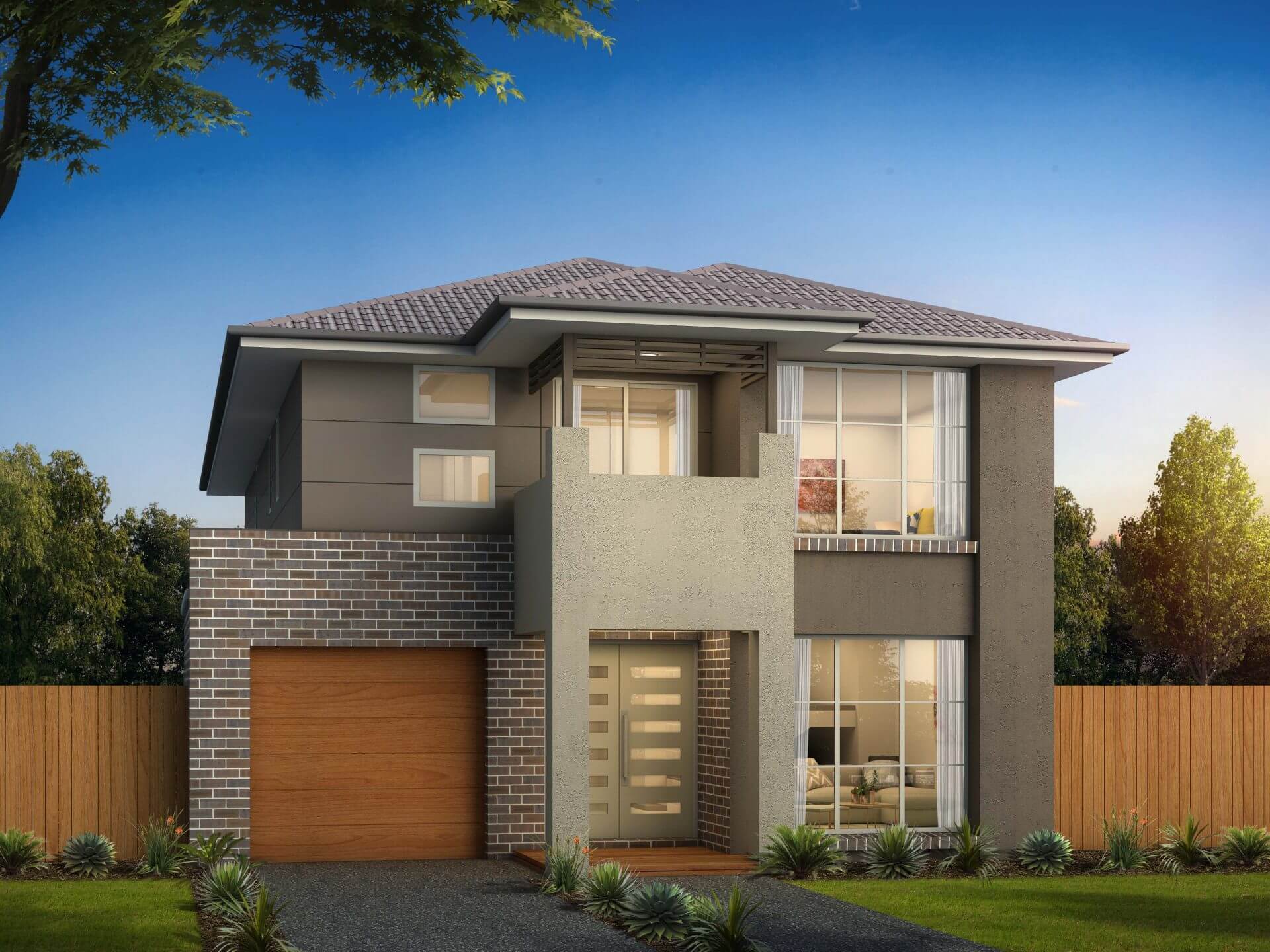 Two Storey Home Designs two-storey-home-designs